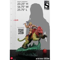 He-Man Battlecat Tweeterhead statue (Masters of the universe)