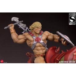 He-Man Battlecat Tweeterhead statue (Masters of the universe)