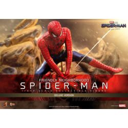 Figurine Friendly Neighbourhood Spider-Man Hot Toys MMS662 deluxe Movie Masterpiece (Spider-Man no way home)