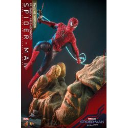 Friendly Neighbourhood Spider-Man Hot Toys Movie Masterpiece figure MMS662 deluxe (Spider-Man no way home)