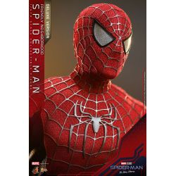 Figurine Friendly Neighbourhood Spider-Man Hot Toys MMS662 deluxe Movie Masterpiece (Spider-Man no way home)