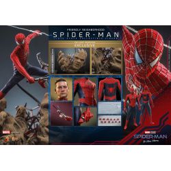 Figurine Friendly Neighbourhood Spider-Man Hot Toys MMS662 deluxe Movie Masterpiece (Spider-Man no way home)