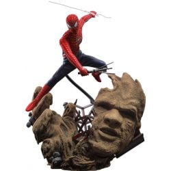 Figurine Friendly Neighbourhood Spider-Man Hot Toys MMS662 deluxe Movie Masterpiece (Spider-Man no way home)