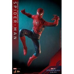 Friendly Neighbourhood Spider-Man Hot Toys MMS661 Movie Masterpiece (figurine Spider-Man no way home)