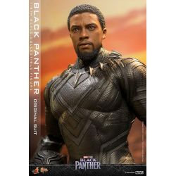 Black Panther Hot Toys Movie Masterpiece figure MMS671 original suit (Black Panther)