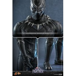 Black Panther Hot Toys Movie Masterpiece figure MMS671 original suit (Black Panther)