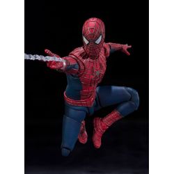 Figurine Bandai Spider-Man The Friendly Neighborhood Spider SH Figuarts (Spider-Man No Way Home) - emballage avec défaut