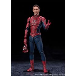 Figurine Bandai Spider-Man The Friendly Neighborhood Spider SH Figuarts (Spider-Man No Way Home) - emballage avec défaut