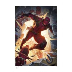 Deadpool Sideshow Collectibles Fine Art Print (affiche Marvel)