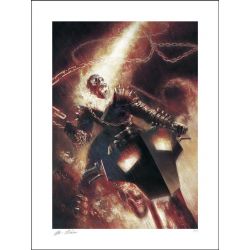 Ghost Rider Sideshow Fine Art Print poster (Marvel)