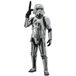 Stormtrooper Hot Toys Movie Masterpiece figure chrome version (Star Wars)