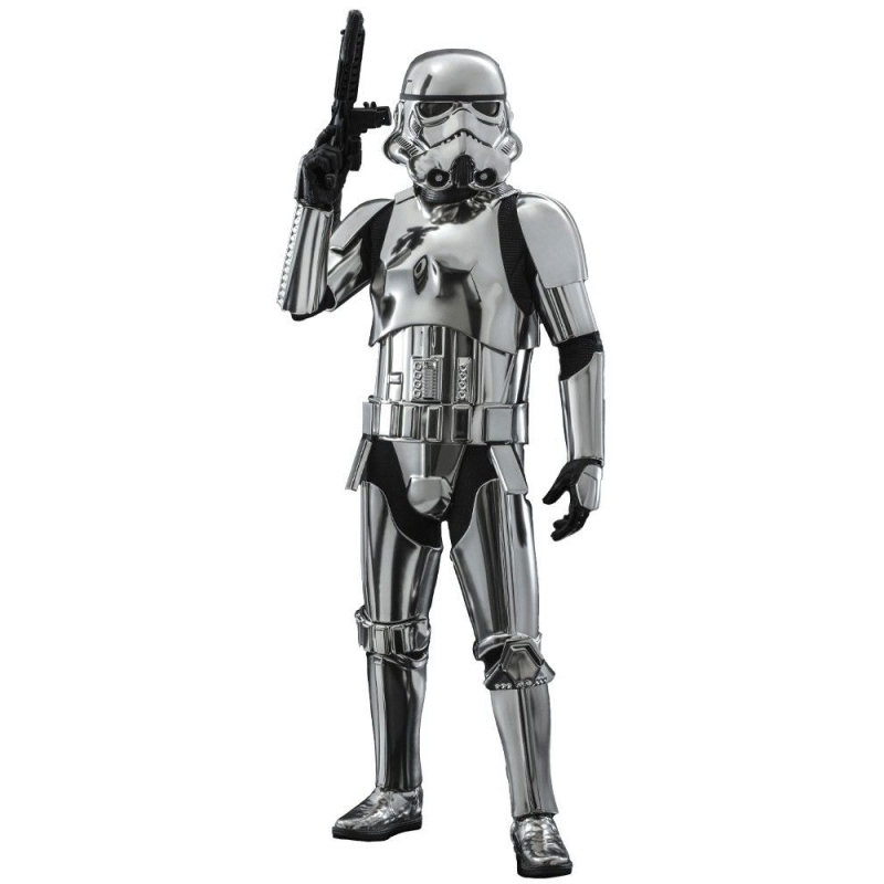 Figurine Hot Toys Stormtrooper chrome version Movie Masterpiece (Star Wars) Figurine Hot Toys Stormtrooper chrome version Movie Masterpiece (Star Wars)