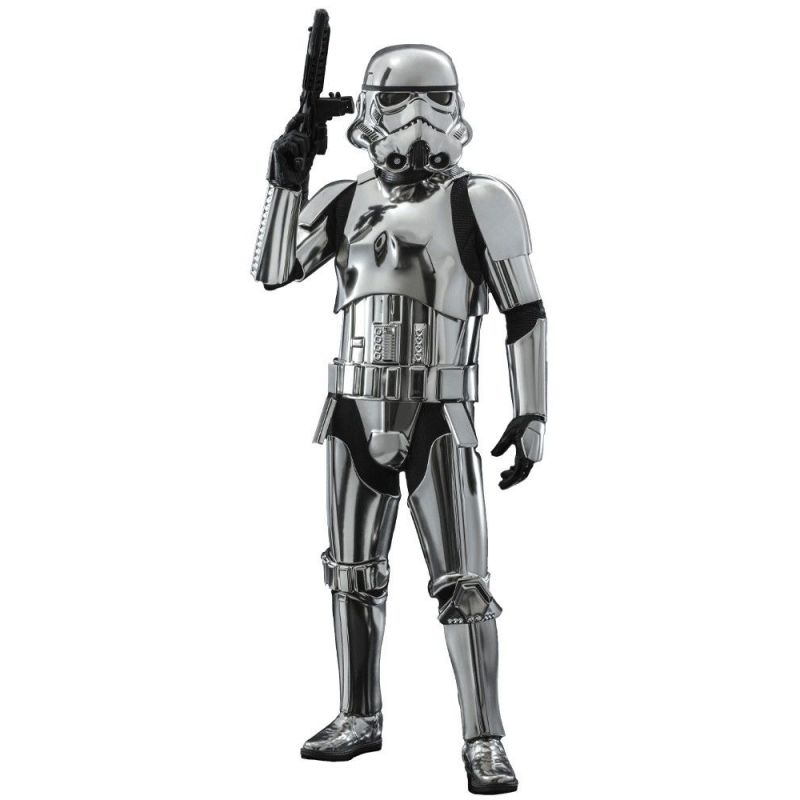 Figurine Hot Toys Stormtrooper chrome version Movie Masterpiece (Star Wars)