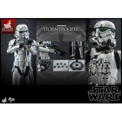 Figurine Hot Toys Stormtrooper chrome version Movie Masterpiece (Star Wars)