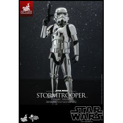 Stormtrooper Hot Toys Movie Masterpiece figure chrome version (Star Wars)