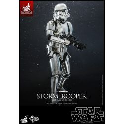 Stormtrooper Hot Toys Movie Masterpiece figure chrome version (Star Wars)