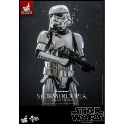 Figurine Hot Toys Stormtrooper chrome version Movie Masterpiece (Star Wars)