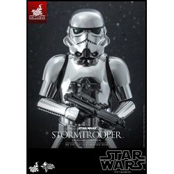 Stormtrooper Hot Toys Movie Masterpiece figure chrome version (Star Wars)