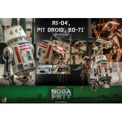 R5-D4 Pit Droid BD-72 Hot Toys TV Masterpiece figures TMS086 (Star Wars the book of Boba Fett)