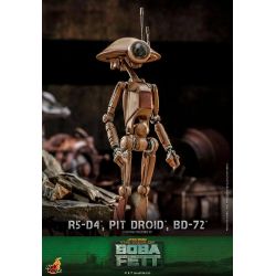 R5-D4 Pit Droid BD-72 Hot Toys TV Masterpiece figures TMS086 (Star Wars the book of Boba Fett)