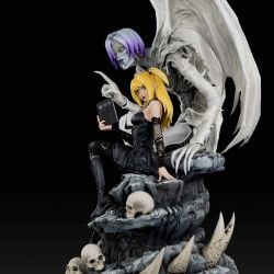 Misa and Rem Oniri figures (Death Note)
