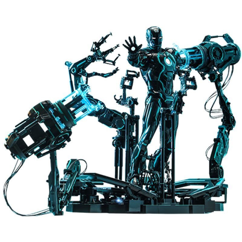 Neon Tech Iron Man MMS672D50 Movie Masterpiece Hot Toys (figurine Iron Man) Neon Tech Iron Man MMS672D50 Movie Masterpiece Hot Toys (figurine Iron Man)