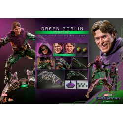 Figurine Hot Toys Green Goblin MMS674 upgraded suit Movie Masterpiece (Spider-Man no way home)