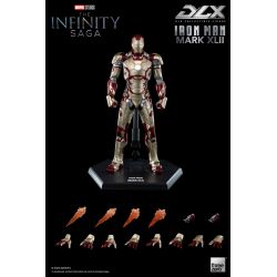 Figurine Iron Man MK 42 ThreeZero dlx (Marvel Infinity Saga)