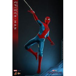 Spider-Man (new red and blue suit) figurine Hot Toys MMS679 (Spider-Man No way home)