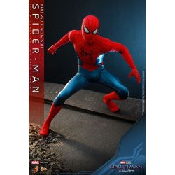 Spider-Man (new red and blue suit) Hot Toys figure MMS679 (Spider-Man No way home)