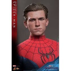 Spider-Man (new red and blue suit) figurine Hot Toys MMS679 (Spider-Man No way home)