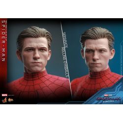 Spider-Man (new red and blue suit) figurine Hot Toys MMS679 (Spider-Man No way home)