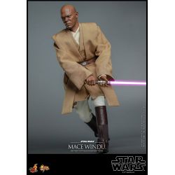 Mace Windu Hot Toys MMS681 (figurine Star Wars Episode 2 - l'attaque des clones)