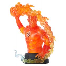 Human Torch Gentle Giant bust Marvel animated (Fantastic Four)