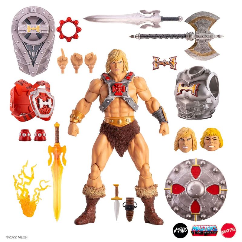 He-Man (Musclor) Mondo Exclusive Timed Edition MOTU (figurine Les Maîtres de l'Univers)