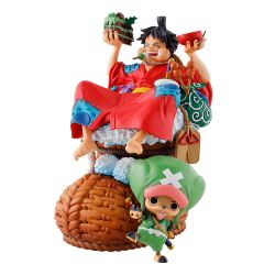 Monkey D Luffy Megahouse statue Petitrama DX (One Piece)