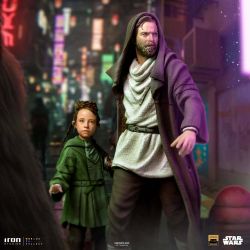 Figurines Iron Studios Obi-Wan and Young Leia Deluxe Art Scale (Star Wars Obi-Wan Kenobi)