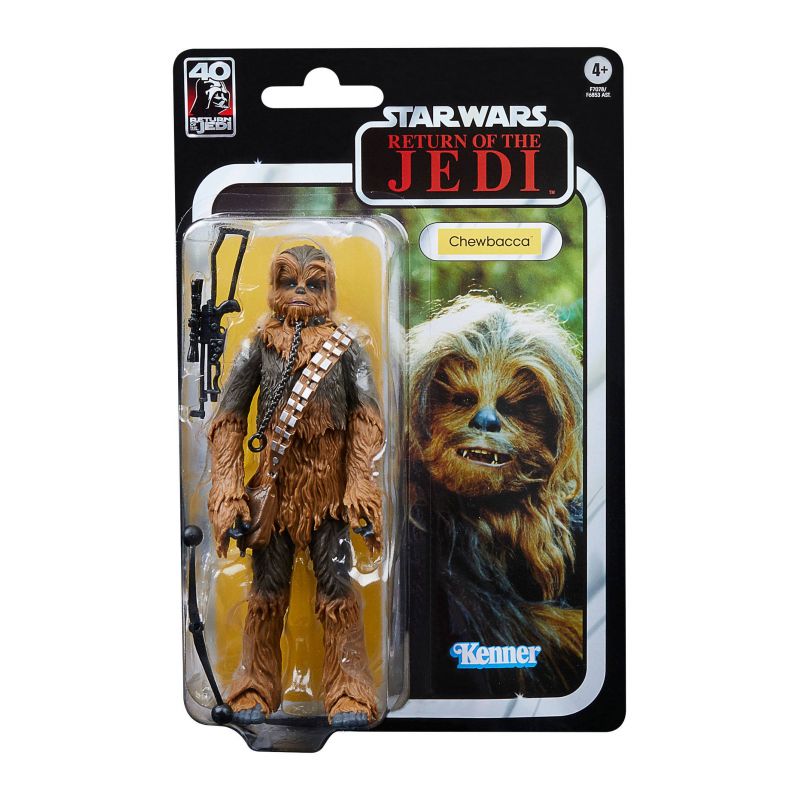 Chewbacca figurine Black Series Hasbro 40th anniversary (Star Wars 6 : le retour du Jedi)