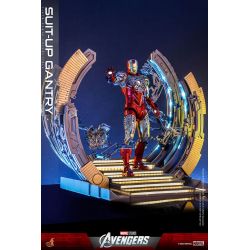 Suit-up gantry Hot Toys diorama acs014 (The Avengers)
