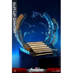 Suit-up gantry Hot Toys diorama acs014 (The Avengers)