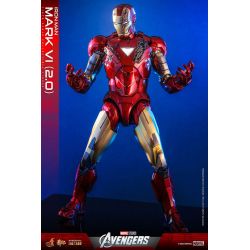 Iron Man Mark VI 2.0 MMS687D52 Movie Masterpiece Hot Toys (figurine The Avengers)