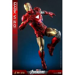 Iron Man Mark VI 2.0 MMS687D52 Movie Masterpiece Hot Toys (figurine The Avengers)