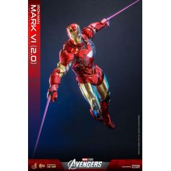 Iron Man Mark VI 2.0 MMS687D52 Movie Masterpiece Hot Toys (figurine The Avengers)