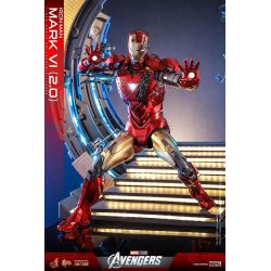 Iron Man Mark VI 2.0 MMS687D52 Movie Masterpiece Hot Toys (figurine The Avengers)