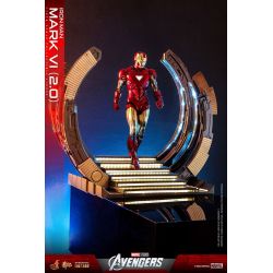 Iron Man Mark VI 2.0 MMS687D52 Movie Masterpiece Hot Toys (figurine The Avengers)