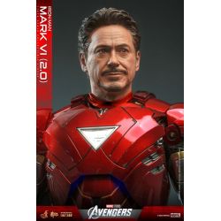 Iron Man Mark VI 2.0 MMS687D52 Movie Masterpiece Hot Toys (figurine The Avengers)