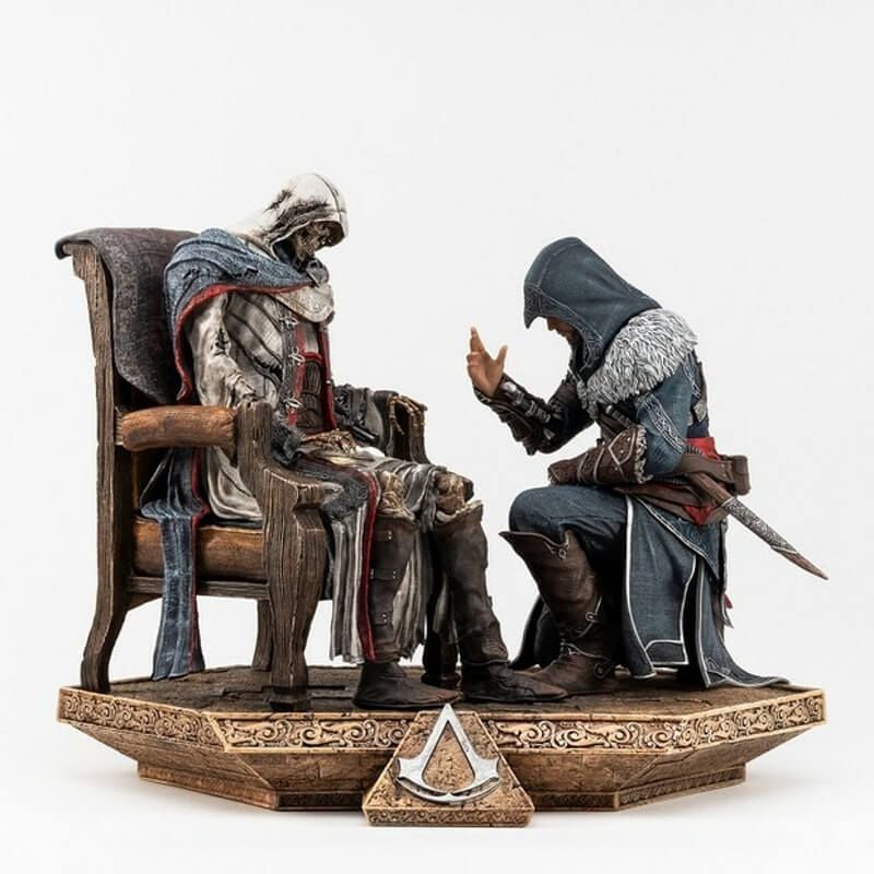 Ezio (Rip Altair) Pure Arts diorama (Assassin's Creed)