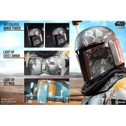 Buste Boba Fett Sideshow taille réelle (Star Wars The Mandalorian)