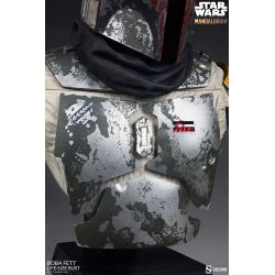Buste Boba Fett Sideshow taille réelle (Star Wars The Mandalorian)
