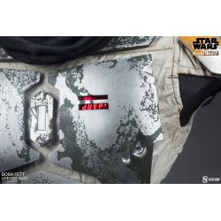 Buste Boba Fett Sideshow taille réelle (Star Wars The Mandalorian)